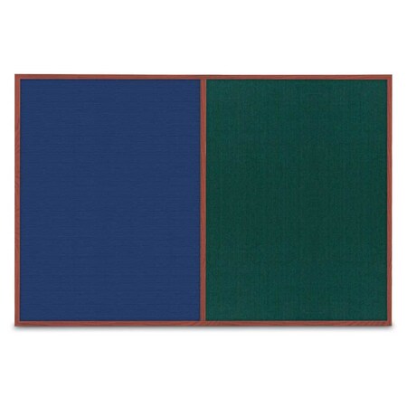 United Visual Products Slim Style Indoor Enclosed Radius Corkbo UVRDS42SB-BRONZE-KEYLIME